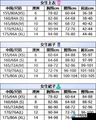 亚洲尺码和日本尺码有何不同?如何选择适合自己的尺码?